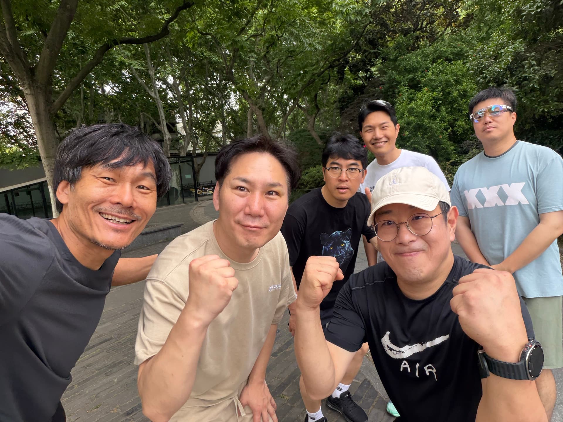 서호 새벽 달리기.